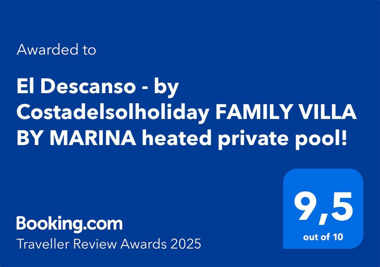 El Descanso - By Costadelsolholiday Family Villa By Marina Heated Private Pool! Benalmádena Dış mekan fotoğraf